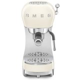 Smeg Espressomaschine ECF02CREU Espresso-Kaffeemaschine creme 50´s Style