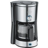 Severin Filterkaffeemaschine, 1.25l Kaffeekanne, mit Glaskanne, bis 10 Tassen, 1000 Watt