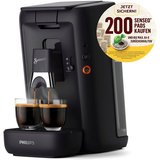 Philips Senseo Kaffeepadmaschine Maestro CSA260/65, aus 80% recyceltem Plastik, Memo-Funktion, 200 Senseo…