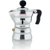 Alessi Espressokocher Espressokocher MOKA Classic 1, 0.07l Kaffeekanne, Nicht für Induktion geeignet