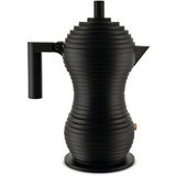 Alessi Espressokocher Espressokocher PULCINA 15 cl, matt anthrazit, 0.15l Kaffeekanne, Nicht für Induktion…