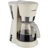 KORONA Filterkaffeemaschine Kaffeemaschine 10205, 1.25l Kaffeekanne, Papierfilter 4, Kaffeemaschine,…