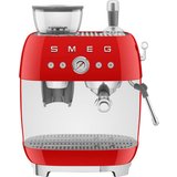 Smeg Espressomaschine EGF03RDEU, mit integrierter Kaffeemühle