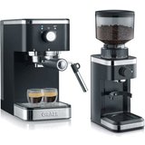Graef Espressomaschine ES 402 Salita + CM 502 Kaffeemühle, praktisches Set aus Espressomaschine und…