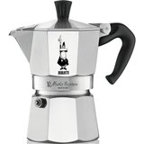 BIALETTI Espressokocher Moka Express, 0,13l Kaffeekanne, Aluminium