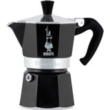 BIALETTI Espressokocher Moka Express, 0,06l Kaffeekanne, Aluminium, in hochwertiger Lackierung, 1 Tasse