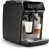 Philips Kaffeevollautomat EP3347/90 3300 Series, 6 Kaffeespezialitäten, mit LatteGo-Milchsystem, Schwarz…