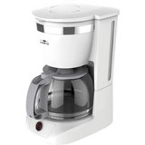 Lentz Filterkaffeemaschine 10-Tassen Kaffeeautomat mit Permanentfilter inkl. Messlöffel (weiß)