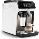 Philips Kaffeevollautomat EP2333/40 2300 Series, 4 Kaffeespezialitäten, mit LatteGo-Milchsystem, Weiß…