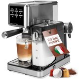 ProfiCook Espressomaschine PC-ES-KA 1266, für Kaffeepulver und Nespresso kompatible Kapseln