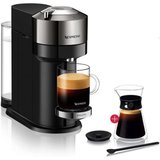 Krups Kapselmaschine Nespresso Vertuo Kaffeemaschine Kaffeekapselmaschine + Pour-Over, Style Kaffeebereiter…