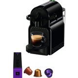 Nespresso Kapselmaschine Inissia EN 80.B von DeLonghi, Black, inkl. Willkommenspaket mit 7 Kapseln