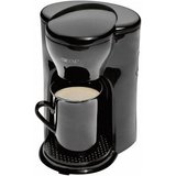 CLATRONIC Filterkaffeemaschine Clatronic KA 3356 Kaffeemaschine Schwarz Fassungsvermögen Tassen=1