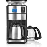 BEEM Filterkaffeemaschine Isolierkanne + Glaskanne, 1.25l Kaffeekanne, Kegelmahlwerk Permanentfilter…
