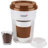 KORONA Filterkaffeemaschine Kaffee to Go Kaffeemaschine mit Becher, optimal für kleine Küchen, Büro,…