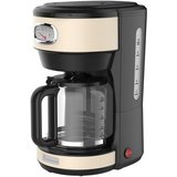 Westinghouse Filterkaffeemaschine WKCMR621 Retro, 1.25l Kaffeekanne, Permanentfilter, 30 min Warmhaltefunktion,…