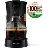 Philips Senseo Kaffeepadmaschine Select CSA230/69, aus 21% recyceltem Plastik, Crema Plus, 100 Senseo…